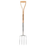 Kent & Stowe 70100712 Stainless Steel Garden Life Digging Fork, FSC®