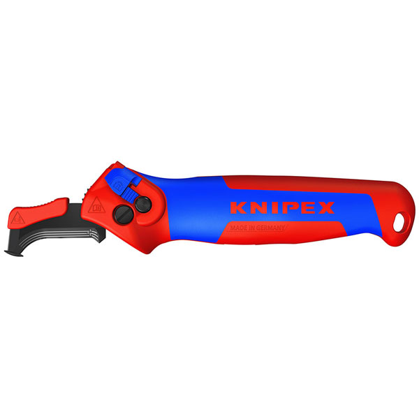 Click to view product details and reviews for Knipex 16 50 145 Sb Stripping Knife With Guide Shoe.