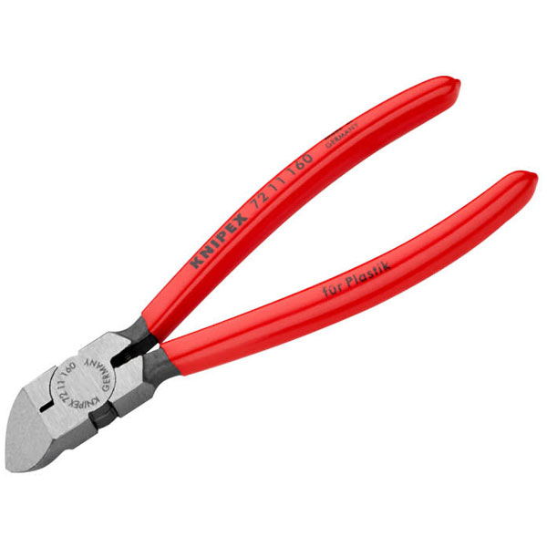 Knipex 72 11 160 SB Diagonal Cutters for Plastics 160mm