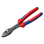 Knipex 82 02 200 SB TwinGrip Slip Joint Pliers Multi-Component Grip 200mm
