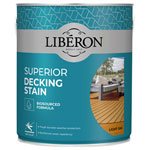 Liberon 126117 Superior Decking Stain Light Oak 2.5 litre