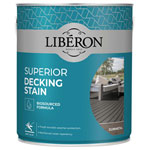 Liberon 126122 Superior Decking Stain Gun Metal 2.5 litre