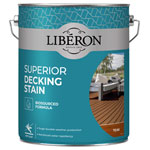 Liberon 126128 Superior Decking Stain Teak 5 litre