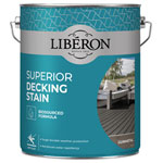 Liberon 126132 Superior Decking Stain Gun Metal 5 litre