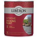 Liberon 126139 Extreme Decking Paint Light Silver 2.5 litre