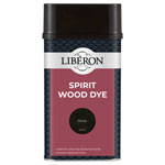 Liberon 126788 Spirit Wood Dye Ebony 1 litre