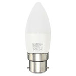 Link2Home L2HB225W Wi-Fi LED BC B22 Opal Candle Dim Bulb White RGB 470 lm 5.5W