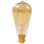 Link2Home L2HFEB22P5W Wi-Fi LED BC B22 Pear Filament Dim Bulb White 470 lm 4.5W