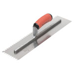 Marshalltown MLF1216SD LayFlat 13mm Notch Trowel 16 x 4in