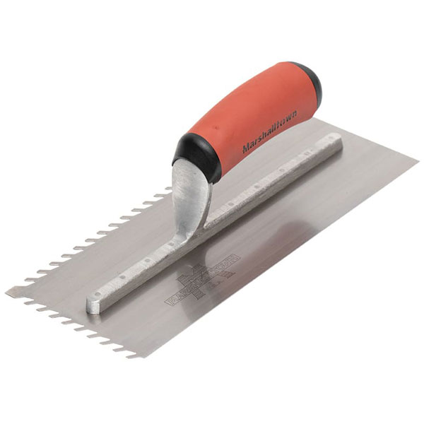 Marshalltown MLF1411SD LayFlat 6mm Notch Trowel 11 x 4.1/2in