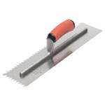 Marshalltown MLF3816SD LayFlat 10mm Notch Trowel 16 x 4in