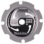 Makita B-33685 B-33685 Specialized Blade for Fibre Cement Board 165 x 20mm x 4T