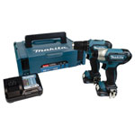 Makita CLX224AJ CLX224AJ 12Vmax CXT Twin Pack 12V 2 x 2.0Ah
