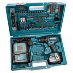 Makita DHP485STX5 DHP485STX5 Brushless CombiDrill 18V 1x 5Ah Li-ion + 101 Pc Set