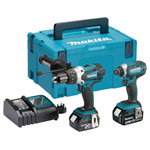 Makita DLX2145TJ LXT Twin Pack 18V 2 x 5.0Ah Li-Ion