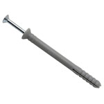 MASONMATE 0837M490070 Nylon Hammer-In Fixing 6 x 70mm (100)