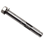 MASONMATE 0839M560075SS Stainless Steel Hex Nut Sleeve Anchor M10 x 77mm (50)