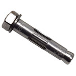 MASONMATE 0839M580060SS Stainless Steel Hex Nut Sleeve Anchor M12 x 60mm (25)