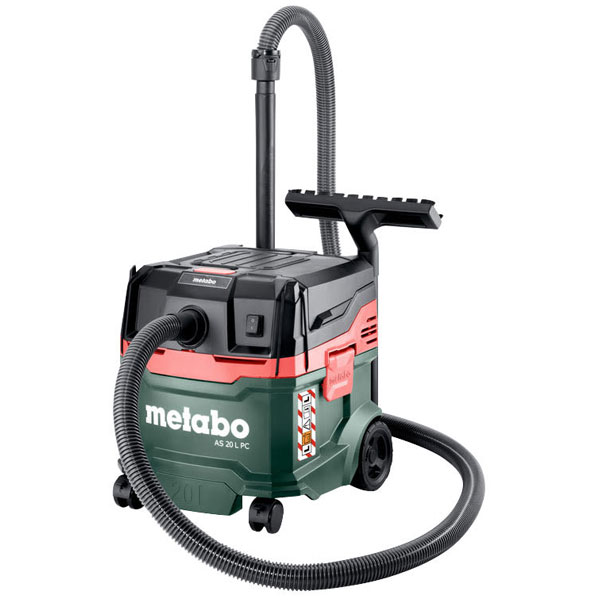 Metabo 602083380 AS 20 L PC All-Purpose Vacuum L Class 20 litre 12...