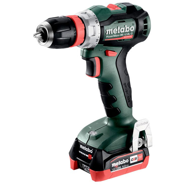 Metabo Uk601039801 Bs 12 Blq Brushless Drill Driver 12v 2 X 40ah