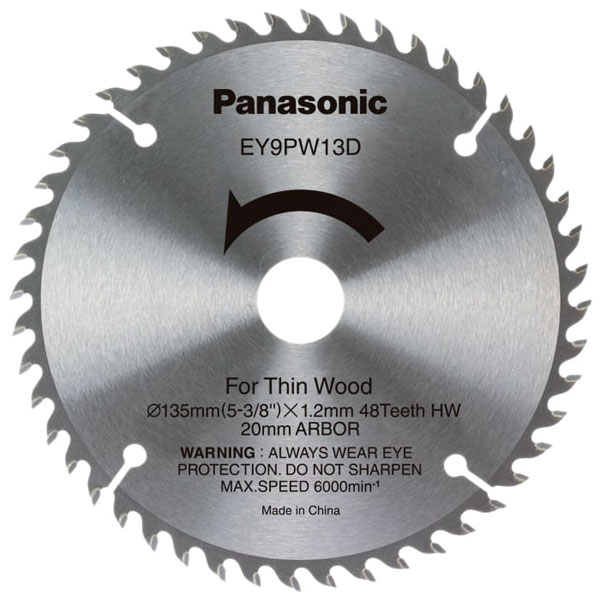 Panasonic EY9PW13D32 EY9PW13D32 Wood Cutting TCT Blade 135 x 20mm ...