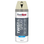 PlastiKote 23118 Twist & Spray Matt 400ml Georgian Stone