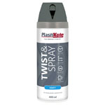 PlastiKote 23123 Twist & Spray Matt 400ml Blue Steel