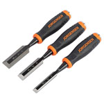 Pony Jorgensen POJ70450 Woodworking Chisel Set, 3 Piece