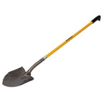 Roughneck 68-044 Sharp Edge Round Shovel, Long Handle