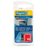 Rapid 40109504 53/10B 10mm Galvanised Staples (Pack 1080)