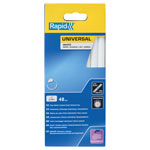 Rapid 5001412 Universal Glue Sticks, White 12 x 190mm (Pack 48)