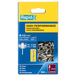 Rapid 5001433 High Performance Rivets 4 x 10mm (Box 500)