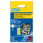 Rapid 5001435 High Performance Rivets 4.8 x 10mm (Box 350)