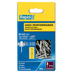 Rapid 5001440 High Performance Rivets 4.8 x 25mm (Box 200)
