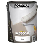 Ronseal 39400 3-in-1 Basecoat White 5 litre