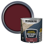 Ronseal 39142 Ultimate Protection Decking Paint Bramble 2.5 litre