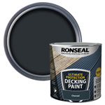 Ronseal 39143 Ultimate Protection Decking Paint Charcoal 2.5 litre
