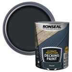 Ronseal 39144 Ultimate Protection Decking Paint Charcoal 5 litre