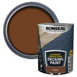 Ronseal 39146 Ultimate Protection Decking Paint Chestnut 5 litre