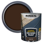 Ronseal 39149 Ultimate Protection Decking Paint English Oak 5 litre