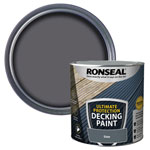 Ronseal 39159 Ultimate Protection Decking Paint Slate 2.5 litre