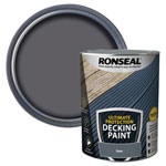 Ronseal 39160 Ultimate Protection Decking Paint Slate 5 litre