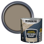 Ronseal 39164 Ultimate Protection Decking Paint Warm Stone 2.5 litre