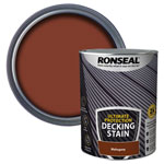 Ronseal 39118 Ultimate Protection Decking Stain Rich Mahogany 5 litre