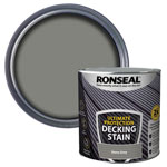 Ronseal 39121 Ultimate Protection Decking Stain Stone Grey 2.5 litre
