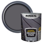 Ronseal 39123 Ultimate Protection Decking Stain Slate 5 litre