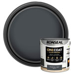 Ronseal KCB.7015103.12804.76 OneCoat EverywhereIndoor CharcoalGrey Matt 2.5l