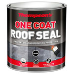 Ronseal 34750 Thompson's One Coat Roof Seal Black 5 litre