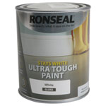 Ronseal 37522 Stays White Ultra Tough Paint Gloss White 750ml