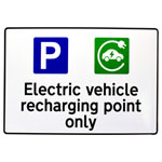 Scan 14979 Ev Recharging Point Only Rpvc 300X200mm